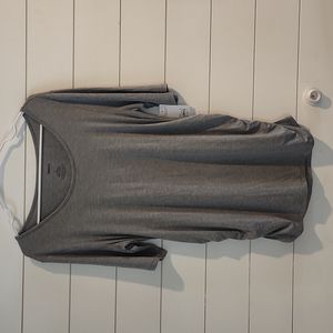 Grey maternity shirt